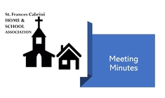 HSA Meeting Minutes